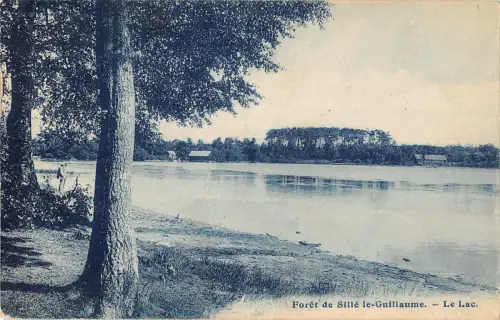 B105194 Frankreich Foret de Sille le Guillaume Le Lac