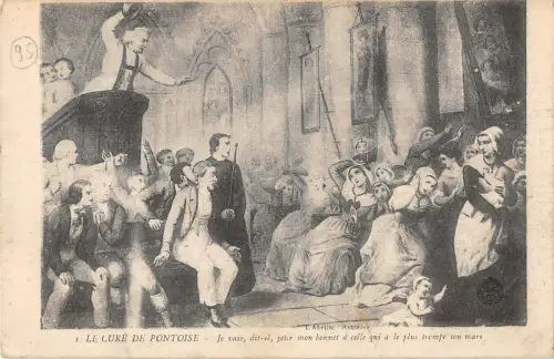 B106761 France Le Cure de Pontoise Je vais, Jeter Mon Bonnet