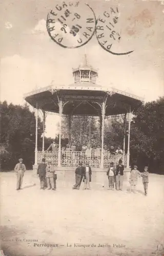 B106736 Frankreich Perregaux Le Kiosque du Jardin Public