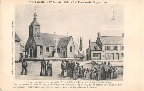 B106606 Frankreich Pontmain Le Theatre de l'Apparition Eglise