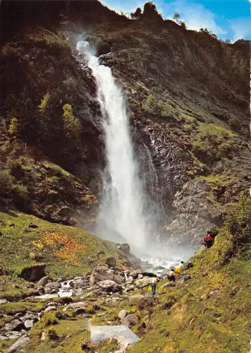 BR85336 partschins bei meran der wasserfall partschins pr merano italien