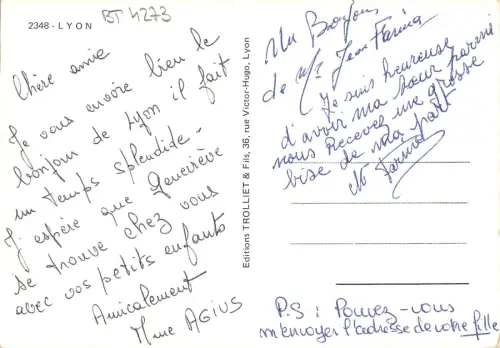 BT4273 Lyon Frankreich