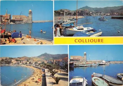 BR22957 Collioure l Eglise le port france