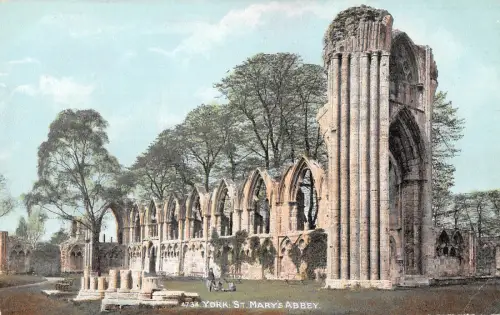 uk19841 st marys abbey york uk