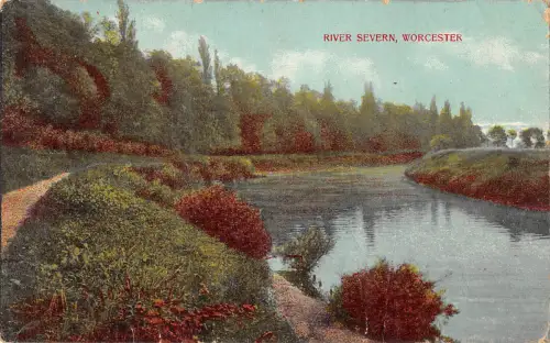 uk2843 river severn worcester uk