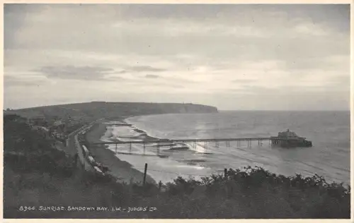 uk3156 sandown bay isle of wight echtfoto uk