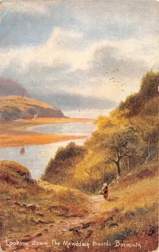 BR39761 Blick vom Mawddach Richtung Barmouth Wales