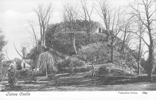 uk27409 totnes castle real photo uk