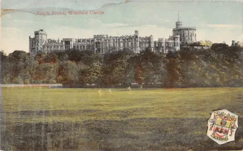 uk26780 north front windsor castle uk