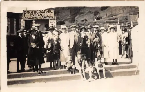 Lot363 UK Social History Photographic Depot Developing Printing real photo