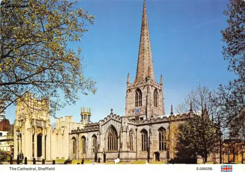 BR76448 the cathedral sheffield uk