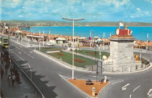 B101055 the esplanade weymouth uk 14x9cm