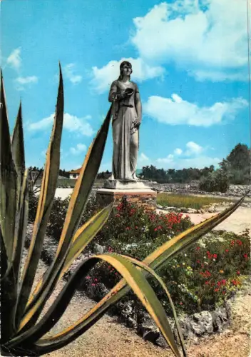 BR86239 abano terme sorgente montirone statua di igea italy