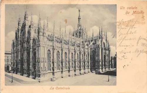 BG25418 la catedrale un saluto da milano italy