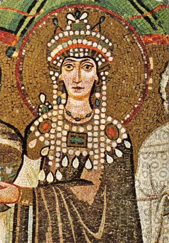 BR86351 ravenna s vitale l imperatrice teodora italy