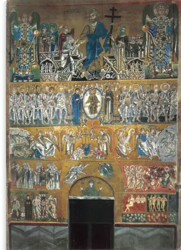 BR85933 Torcello Venezia Basilika Giudizio Universalale Mosaik Postkarte Italien