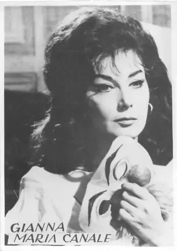 Lot276 Gianna Maria Canale Schauspielerin Schauspieler Film Filmstar 9x6cm