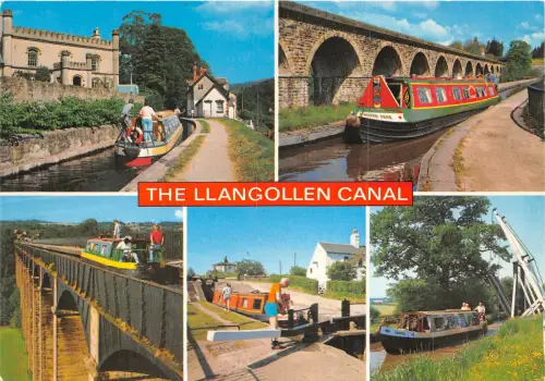 uk49246 llangollen canal wales uk