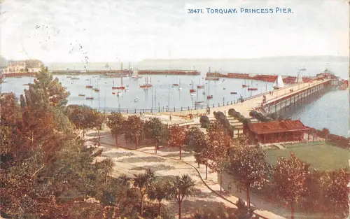 uk22796 princess pier torquay uk