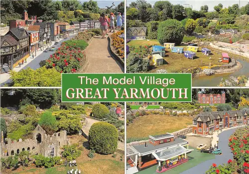 uk49119 model village great yarmouth uk