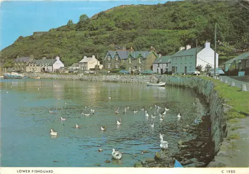 uk49165 lower fishguard wales uk