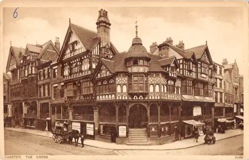 uk22846 the cross chester real photo uk