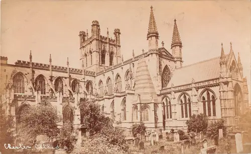 uk22835cathedral chester real photo uk