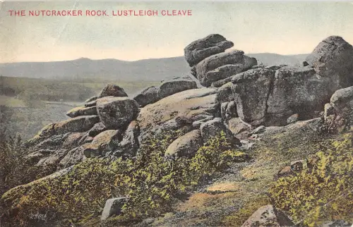 uk20980 nussknacker rock lustleigh cleave uk