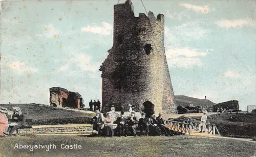 uk24585 aberystwyth castle wales uk