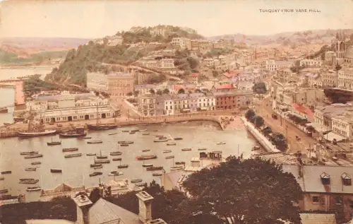 uk22794 torquay from vane hill uk