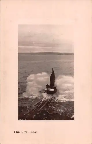 BR69885 das Rettungsboot Echtfoto UK
