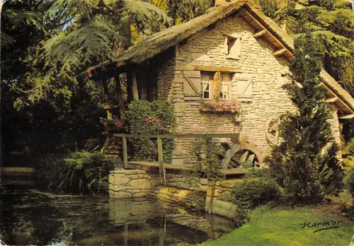 BT4318 Parc floral de la Source Orleans le moulin de grand pere France