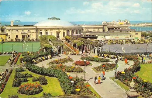 B101387 Wintergärten und Pavillon Weston Super Stute UK 14x9cm