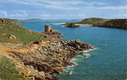 BR66515 cromwell castle hotel tresco scilly isles uk 14x9cm
