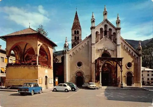 BT0140 Männchen Val di Sole Trentino chiesa arcipretale Italien