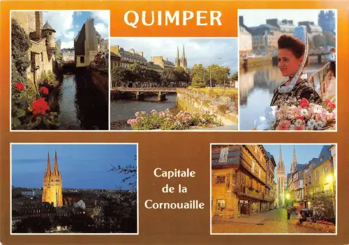 BR52506 capitale dela cornouaille Quimper Frankreich