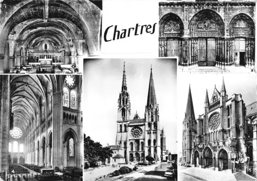 BR51812 Mehrfachansichten Chartres Frankreich