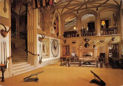 BR92263 belvoir castle the guardroom uk