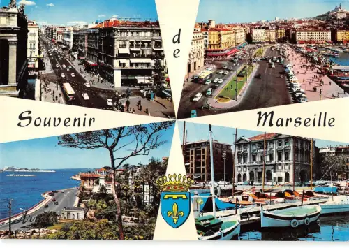 BR50395 Mehrfachansichten Marseille Frankreich