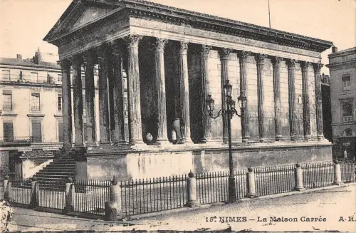 BF8091 nimes la maison carree france Frankreich