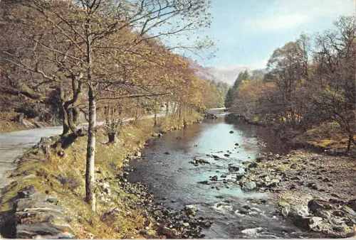 BR76055 the river derwent borrowdale cumberland uk
