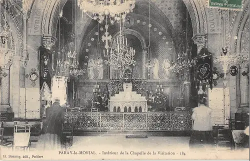 BF8121 paray le monial interieur de la chapelle de la vi france Frankreich