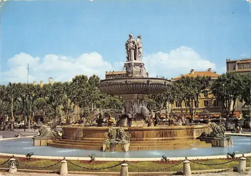 BT3893 Aix en Provence fontaine de la Rotonde France