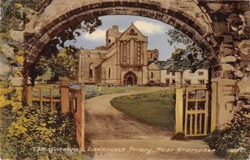 BR67066 brampton lanercost priory uk 14x9cm