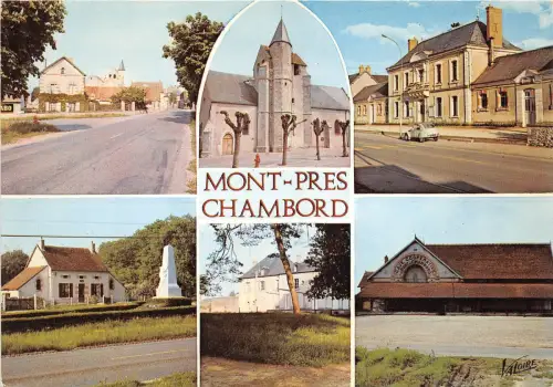 BR25272 Mont Pres Chambord L entree du bourg Frankreich