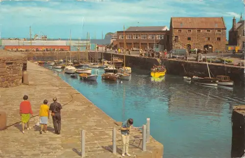 BR67078 the harbour north berwick uk 14x9cm