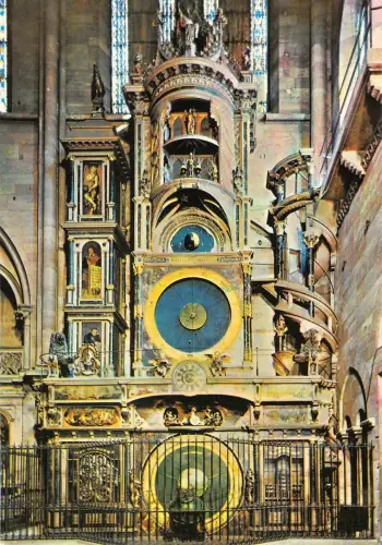 BR86453 strasbourg la cathedrale l horloge astronomique france