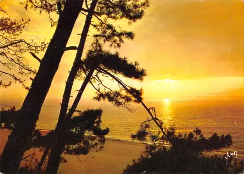 BR53441 Coucher de soelil sur le mer Frankreich