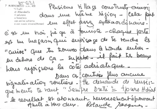 BT0631 Alberobello Italien