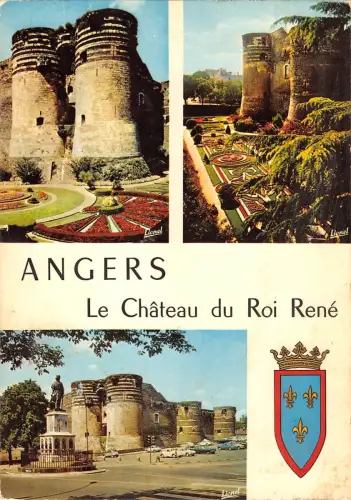 BT7847 angers le chateau du roi rene Frankreich